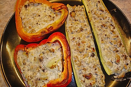 Gefüllte Zucchini 8