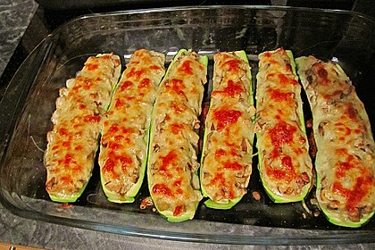 Gefüllte Zucchini 20