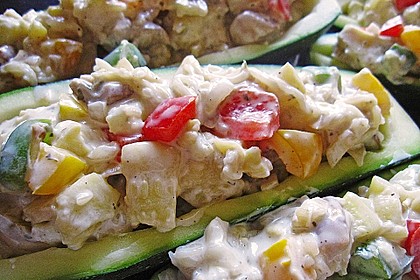 Gefüllte Zucchini 7