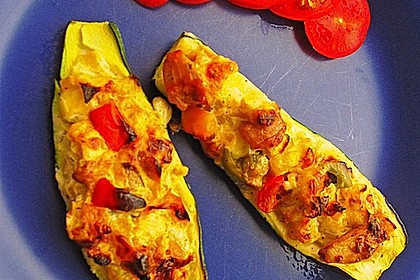 Gefüllte Zucchini 43