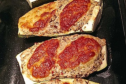 Gefüllte Zucchini 58