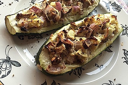 Gefüllte Zucchini 12