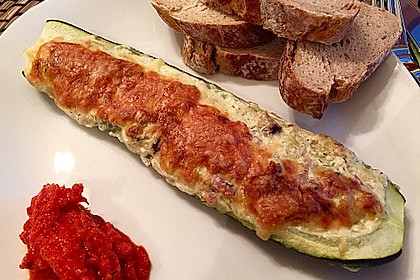 Gefüllte Zucchini 45