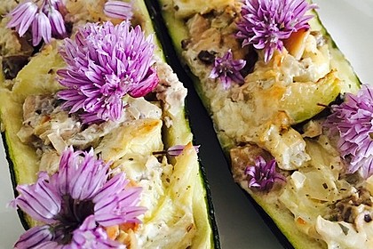 Gefüllte Zucchini 4