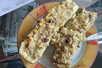 Gefüllte Zucchini 51