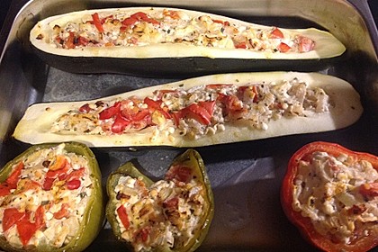 Gefüllte Zucchini 49