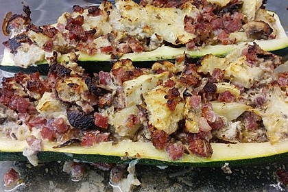 Gefüllte Zucchini 34