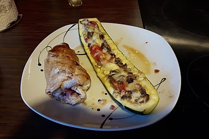 Gefüllte Zucchini 30