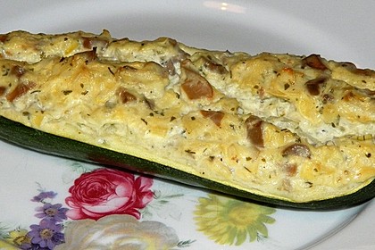 Gefüllte Zucchini 37