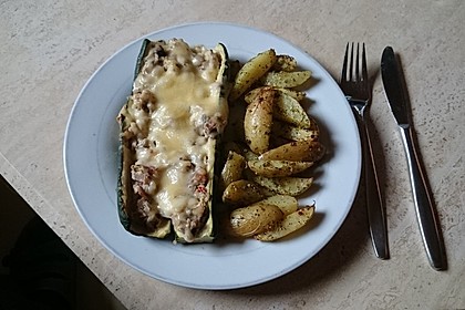 Gefüllte Zucchini 35