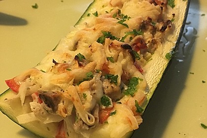 Gefüllte Zucchini 29