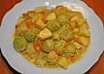 Rosenkohl in Apfel - Curry - Rahm