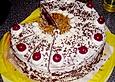 Einfache Schwarzwaldschnitten bzw. Torte