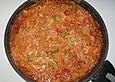 H&uuml;hner - Tomaten - Sauce