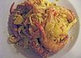 Currynudeln mit Garnelen