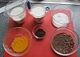 Geeiste Schokoladencreme mit Lemon Curd (Zitronencreme)