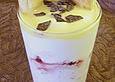 Joghurt - Preiselbeercreme