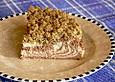 Knuspriger Zebra - K&auml;sekuchen