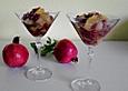 Orangen - Granatapfel - Salat