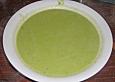 Vegetarische Erbsencremesuppe