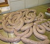 Rostbratwurst, fr&auml;nkische Art (Bild)