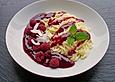 Grie&szlig; - Spaghetti mit Beerensauce