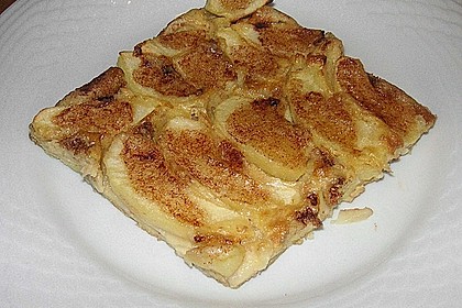 Apfelpfannkuchen vom Blech