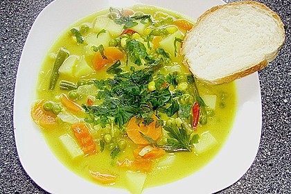 Gem&uuml;setopf mit Kokosmilch &agrave; la knobichili
