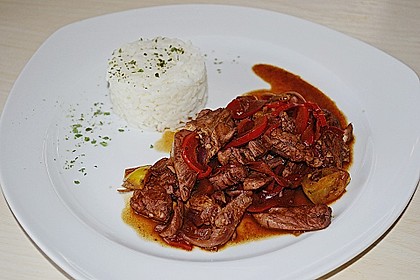 Pikante Fleischstreifen 2