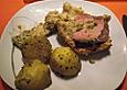 Kassler im Brotmantel