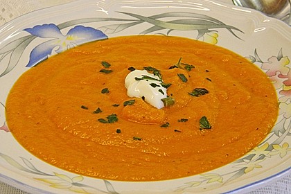 Karotten - Tomaten - Suppe 4