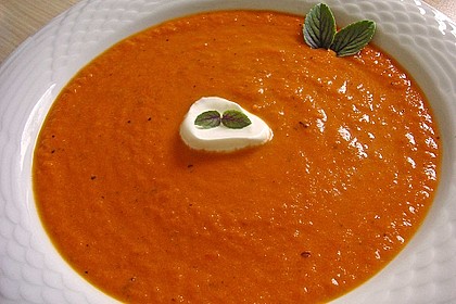 Karotten - Tomaten - Suppe
