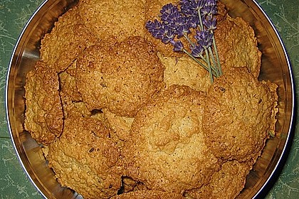 Lavendel - Haferflockenpl&auml;tzchen