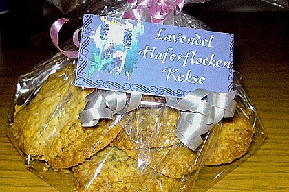 Lavendel - Haferflockenpl&auml;tzchen 2