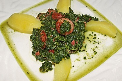 Gr&uuml;nkohl mit Mettendchen 5