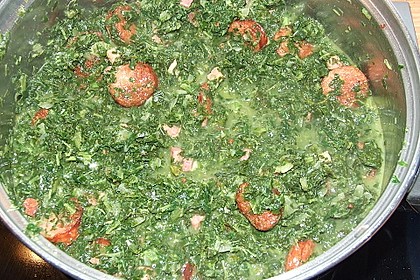 Gr&uuml;nkohl mit Mettendchen 6