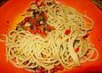 Spaghetti aglio, olio e peperoncico