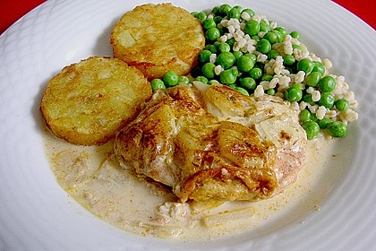 Sahne - Zwiebel - Schnitzel