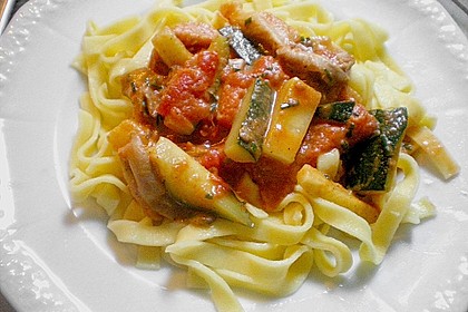 Tagliatelle mit Austernpilzen 2