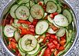 Paprika - Gurken - Salat