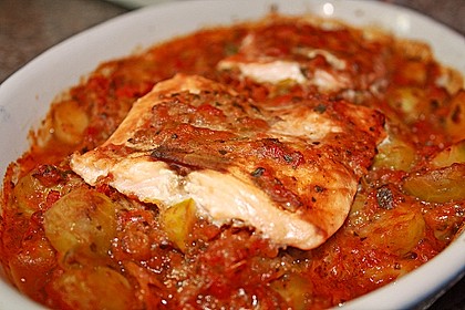 1a Lachs mit Zucchini und Tomaten 1