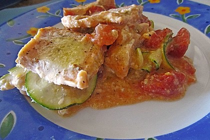 1a Lachs mit Zucchini und Tomaten 14