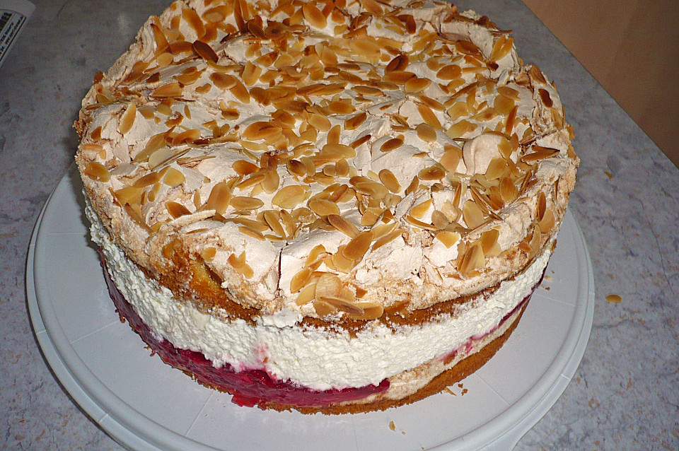 Gewittertorte mit Schmand