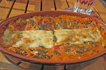 Grüne Lasagne 1