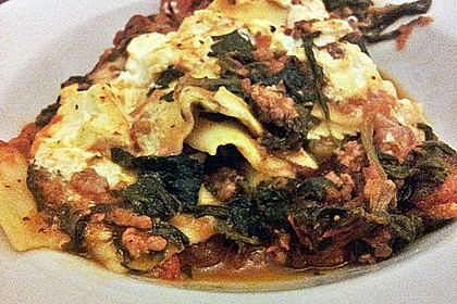 Grüne Lasagne 10