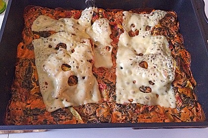 Grüne Lasagne 8