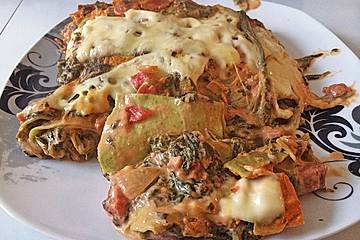 Grüne Lasagne