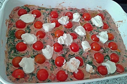 Grüne Lasagne 4
