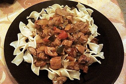 Schnelle Puten-Paprika Pfanne 1