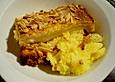 Brotpudding mit Mascarponeguss